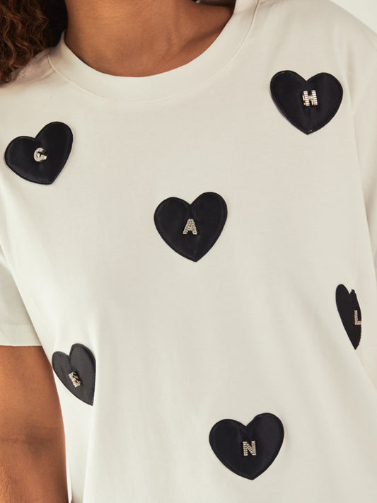 Camiseta Bukuri hearts