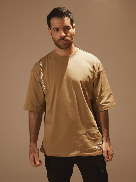 Men's camiseta oversize matter