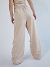 Set deportivo jogger pantalón style cream