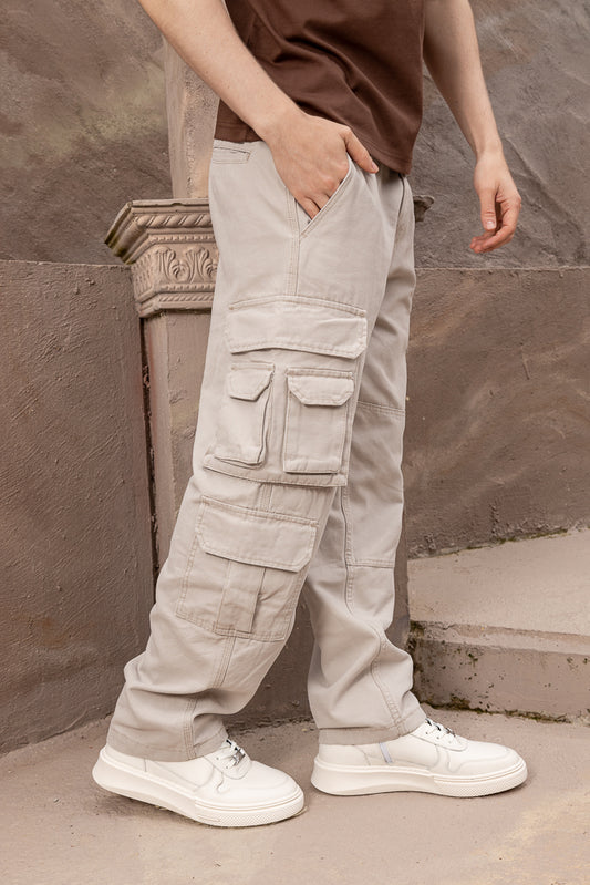 Men's jogger pantalón bota recta