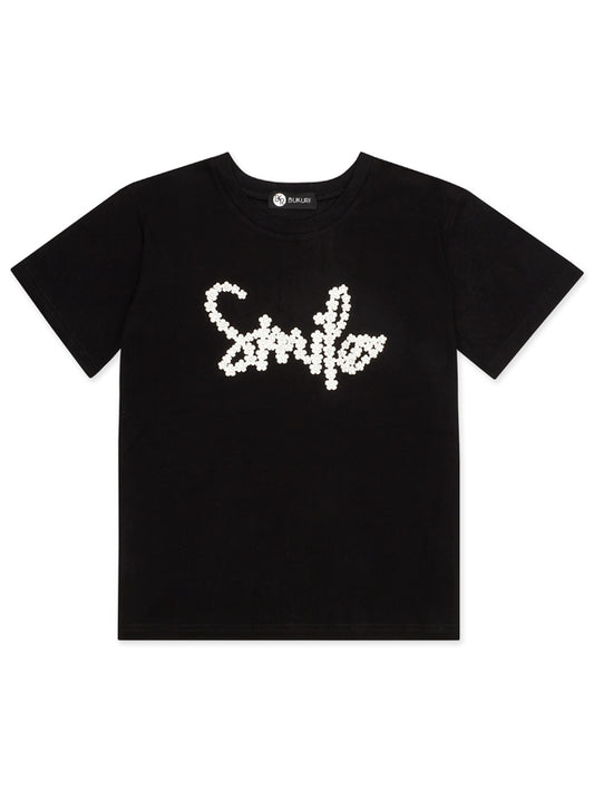 Camiseta  Bukuri smile negra